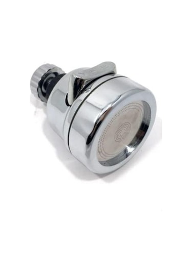 Optana 3 Fonksiyonlu Oynar Başlık Tazyikli Krom Eviye Spiral Batarya Musluk Ucu Çok Renkli