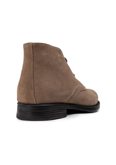 Deery Hakiki Süet Vizon Rengi Erkek Bot - 01295mvznc03