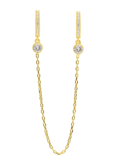 Double String Küpe 719904 Rose