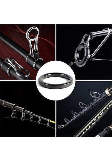 Jeemson 100 Adet Siyah Seramik Halat, Farklı Boyut Seçenekleriyle Dayanıklı Kilif Seti