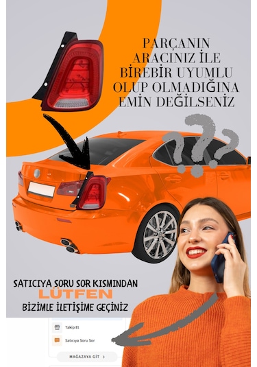52109261- Fıat Doblo Ön Far Sıyah Elmot Sol 2015