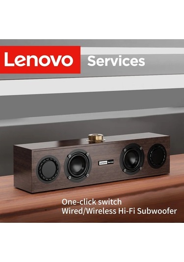 Willowhaven Lenovo C02 Kablosuz Usb Hoparlör Bass Boost Retro Tasarım Çoklu Cihaz Uyumlu