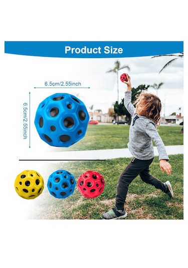 Zıplayan Top 24 Adet Kutulu Çocuk Eğlence Topu Bouncer Ball