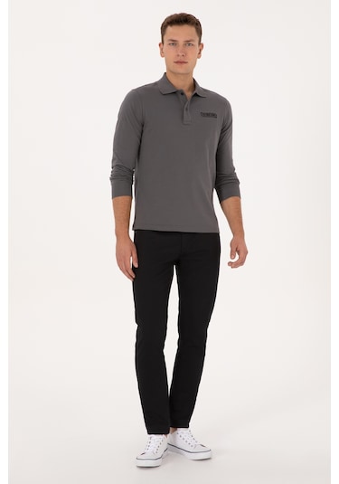 U.s. Polo Assn. Erkek Siyah Pantolon Kanvas-chino 50316835-vr046 Siyah