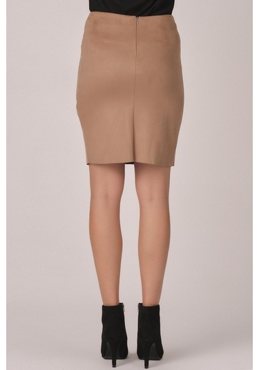 Shahiqa Kadın Suni Süet Etek