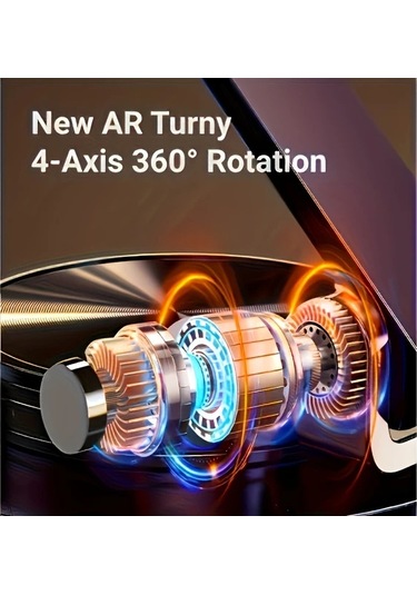 Willowhaven Mor Metal Telefon Ve Tablet Tutucu 360 Derece Döner Evrensel Uyumlu Mor