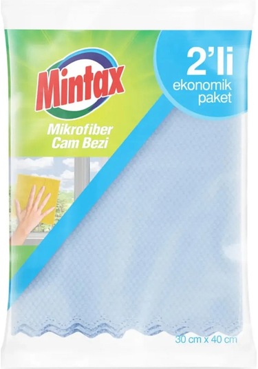 Mintax Mikrofiber Cam Bezi 2'li