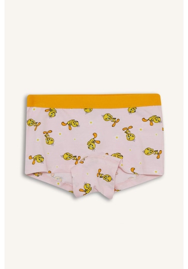 Defacto Kız Çocuk Looney Tunes 2li Boxer F8647a825auyl127 Sarı Defacto Kız Çocuk Looney Tunes 2li Boxer F8647a825auyl127 Sarı