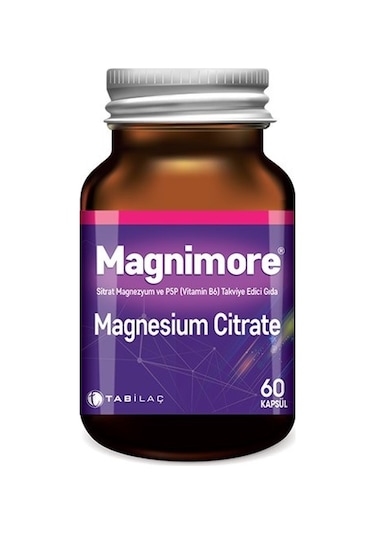 Magnimore Magnezyum Sitrat 60 Kapsül