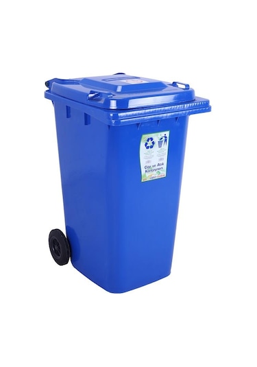 Sağlam Plastik Çöp Ve Atık Konteyneri 240 Lt Tekerlekli  M Diğer