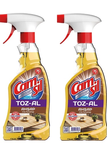 Camsil Toz-Al Ahşap 500Ml*2 Adet