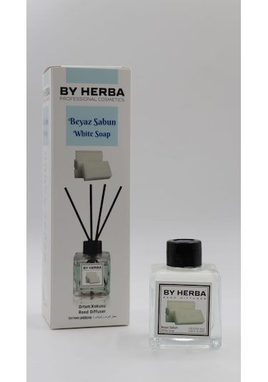 By Herba Beyaz Sabun Çubuklu Oda Kokusu 120 ML