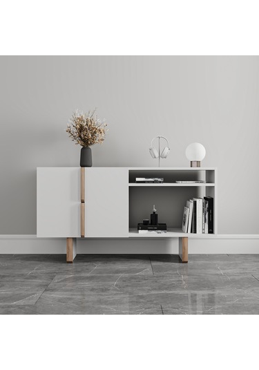 Lagomood Zenith Ofis Takımı Beyaz Meşe