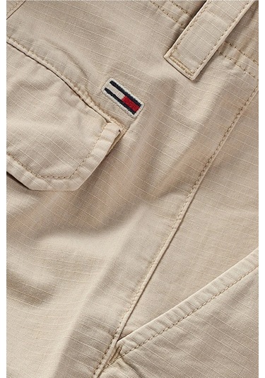 Tommy Jeans Erkek Pantolon Dm0dm20284 Acg Bej Bej