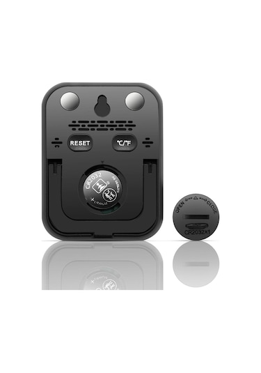 Homyl Kapalı Termometre Higrometre Nem Ölçer Büyük Ekran