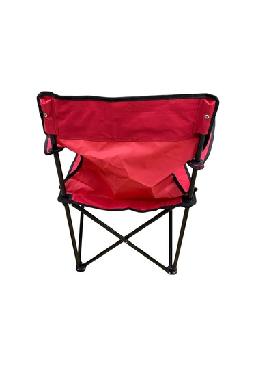 Rejisör Çantalı Kamp Piknik Sandalyesi Kırmızı