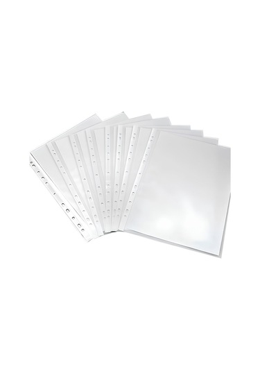 N'pratik Şeffaf Poşet Dosya - 1 Paket 100 Adet Dayanıklı Ve Kullanışlı