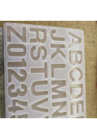 Çoklu Harf Reçine Epoksi Kalıbı - 220