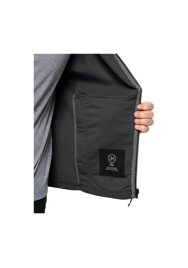 Jack Wolfskin Wıntersteın Fz M 1711371 Black Black Erkek Polar Siyah