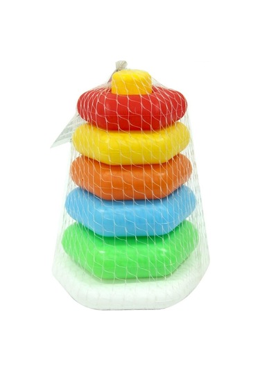 By Caretta Fileli Renkli Altıgen Halkalar