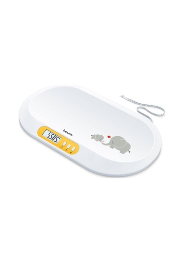 By 90 Bebek Baskülü Bluetooth -125333 Beyaz - Pembe