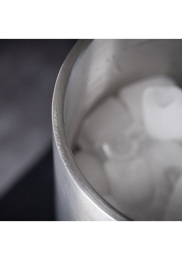 Wondernest Paslanmaz Çelik Şarap Kovası, Çift Bölmeli Buz Bar Ev & Şampanya Soğutucu