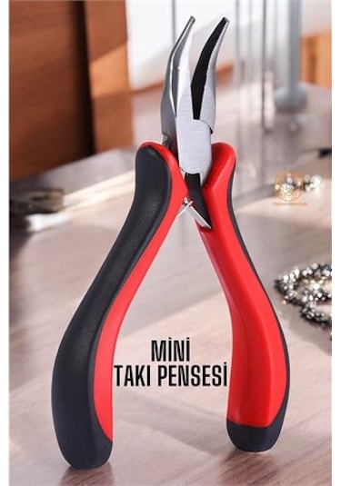 Modacar Profesyonel Mini Eğri Kargaburun Takı Pensesi
