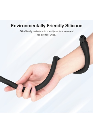 Fosenze Telesın Te-fm-003 52cm Esnek Metal Gövdeli Kamera Stativ, 300g Yük Taşıma, Her Açıya Ayarlanabilir, Telefon Tutucu Ve 1/4" Vida, Gopro/ınsta360/iphone/android Uyumlu