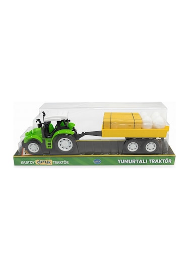 Yumurtalı Traktör Seti Yeşil