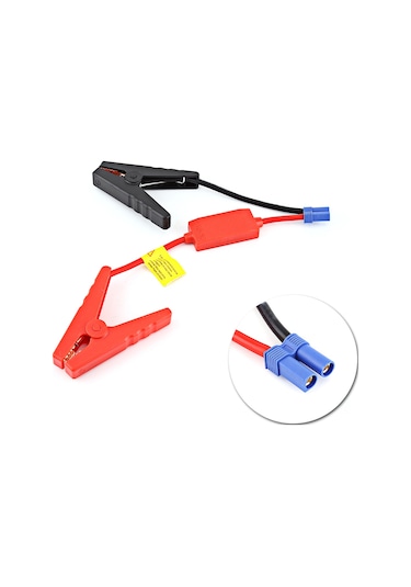 Ximistore9 Araba Acil Başlatıcı Batarya Kablosu, Ters Şarj Koruma Modülü, 160a 10 Awg Silikon Tel, Çift Tırnak Klemp, Ec5 Bağlantı, Kolay Kurulum