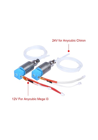 3d Yazıcı V5 J-head 12v I3 Mega Hotend Bowden Isı Tüpü Çok Renkli