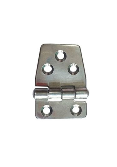 2'li Paslanmaz Krom Menteşe. 38x57mm. Krom 304