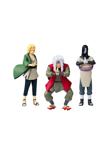 Naruto 3'lü Koleksiyon Figür Seti Model 2