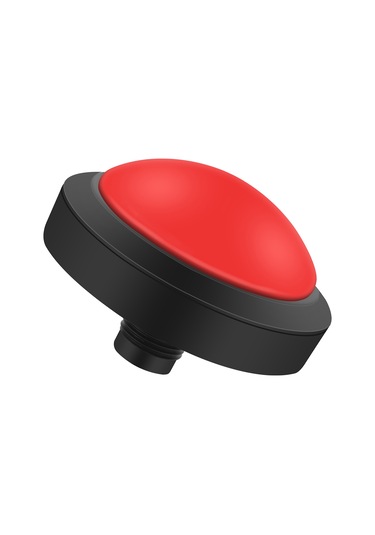 Kangvka Kırmızı 100mm Büyük Düğme - Led Işık Ve Üç Ayaklı Mikro Anahtar İle - Oyun Makinaları Ve Otomatlar İçin Dıy Montajlı