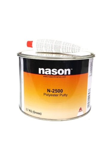 Nason N 2500 Polyester Çelik Sac Macunu 2.7Kg