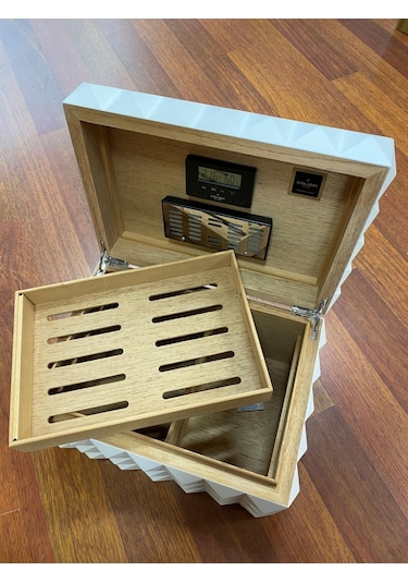 Colibri Grand Quasar Humidor Puro Kutusu Kırmızı 120's