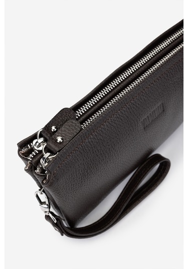 Valmenti Erkek Hakiki Deri Kahverengi El Çantası 147 892 Erk Cnt Y25 Kahve Fltr Kahverengi