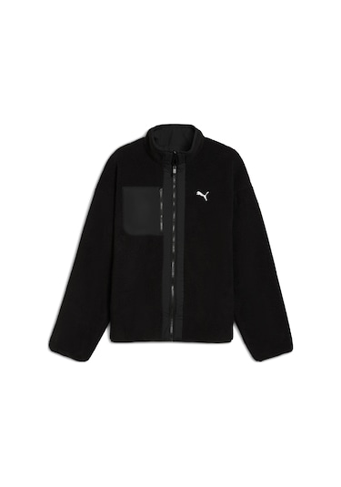 Puma Reversible Sherpa Jacket Erkek Yetişkin Ceket Siyah
