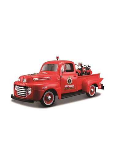 Harley Davidson 1:24 Ford F1 Pickup Ve 1936 Knucklehead