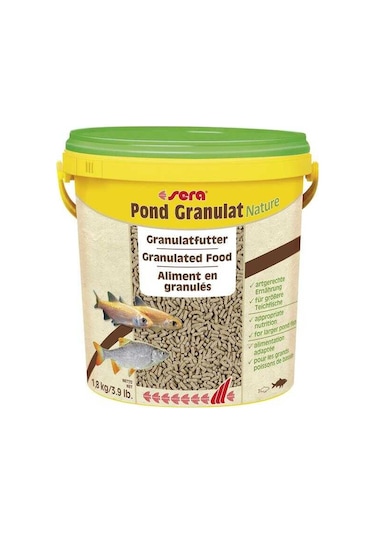 Sera Bio Granulat Nature Koi Japon Balık Yemi 20000ml/3kg