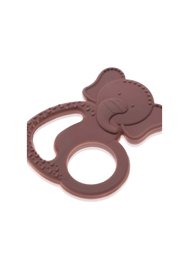 Babyjem Silikon Fil Dişlik 808 Mocca Mocca Çok Renkli