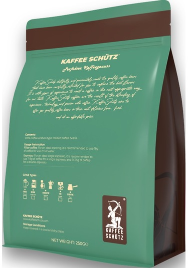 Kaffee Schütz Guatemala Çekirdek Kahve 250 G