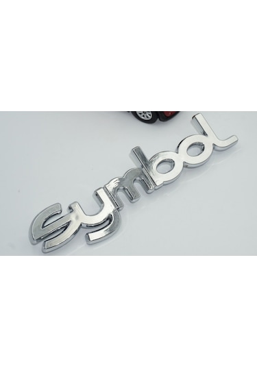 Renault Clio Symbol Bagaj 3M 3D Krom Abs Logo Amblem