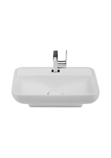 Turkuaz Seramik Cerastyle Çanak Lal Tezgah Üstü Lavabo 60CM Standart