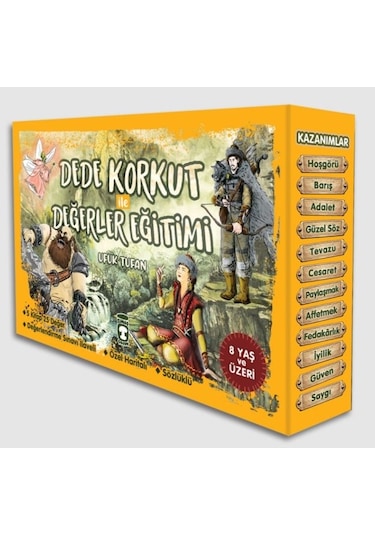 Dede Korkut İle Değerler Eğitimi Seti - 5 Kitap Takım - Ufuk Tufan - Timaş Çocuk