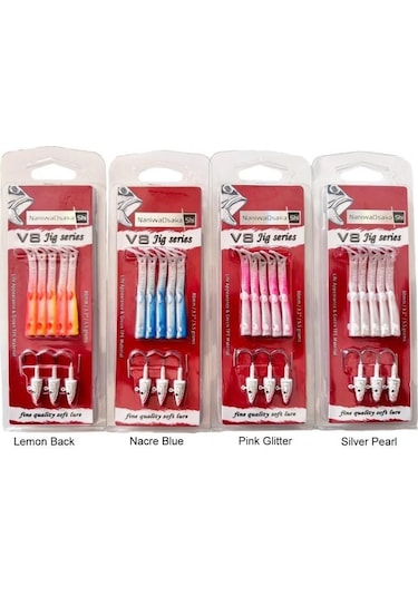 Naniwaosakashi V8 Jig Series 10 Cm 10 Gr Silikon Yem