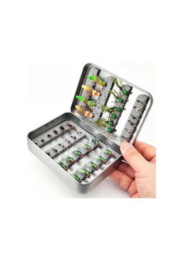 Dolıty Sinekler Depolama Kutusu Sınıflandırılmış Orta