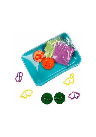 Sunman Oyuncak Crafy Dino Oyun Kumu Seti 250 G 11 Parça - Standart