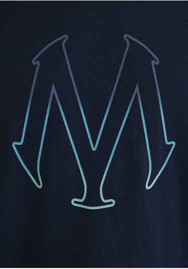 Mavi - Mavi Logo Baskılı Lacivert Tişört 0610635-70490 Lacivert