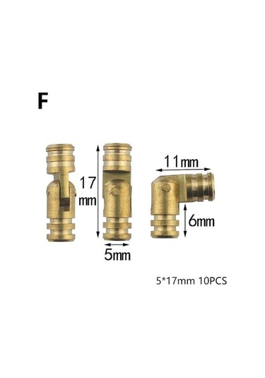 10 Adet 1/2 Inç Gizli Menteşeler Pirinç Görünmez Ahşap Kasa Donanım Malzemeleri Küçük Kutu Varil Menteşe 5x17mm 5x17mm
